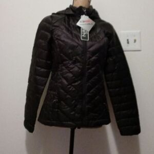 NWT 32 Degrees Heat Down Fill Hooded Puffer Jacket Sz S